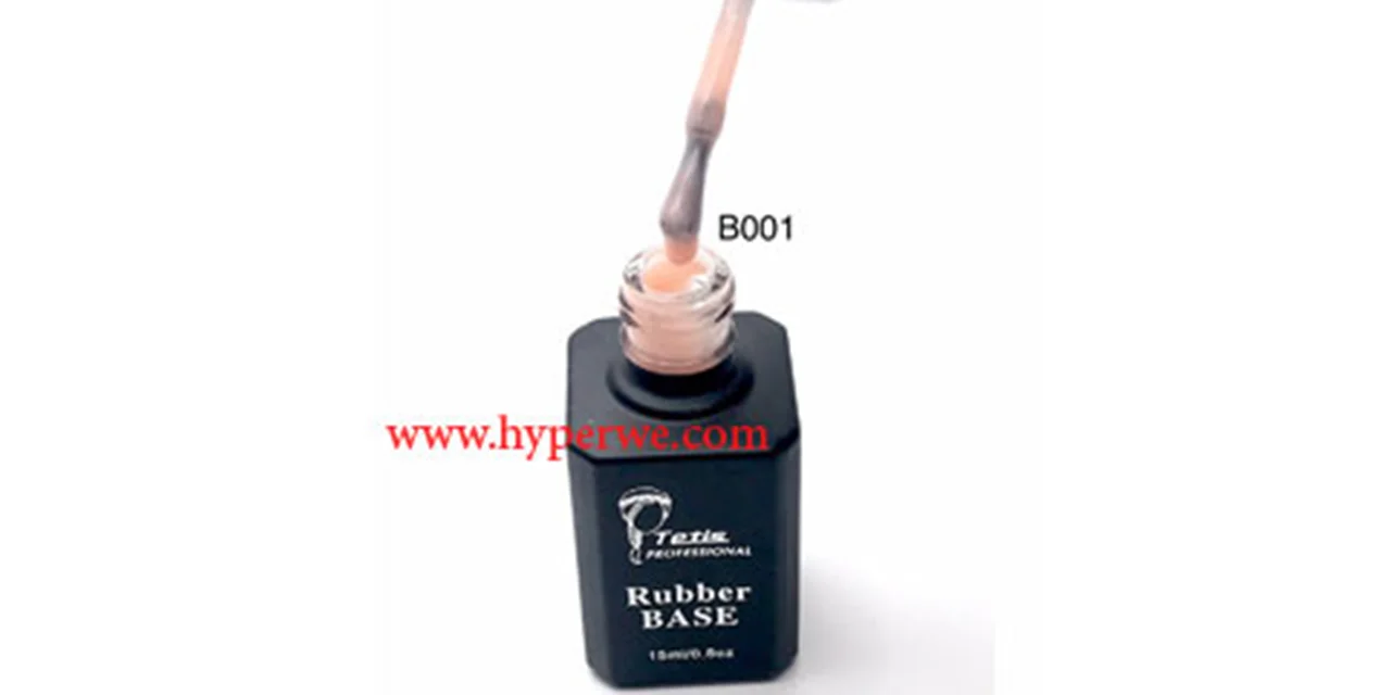 RUBBER BASE TETIS - لمینت ناخن کد B001