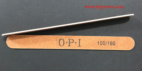 سوهان ناخن چوبی نازک opi 100/180 -کد 3769