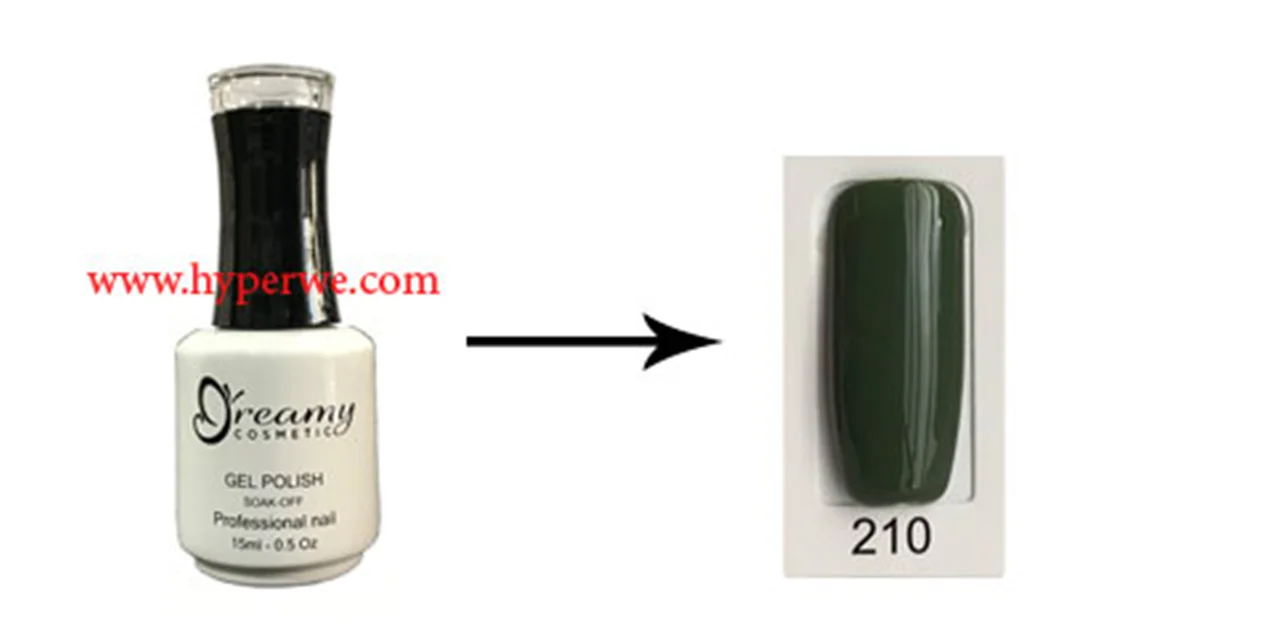 لاک ژل Dreamy کد 210