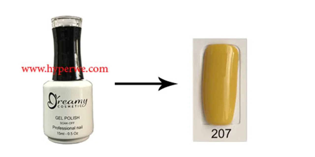 لاک ژل Dreamy کد 207