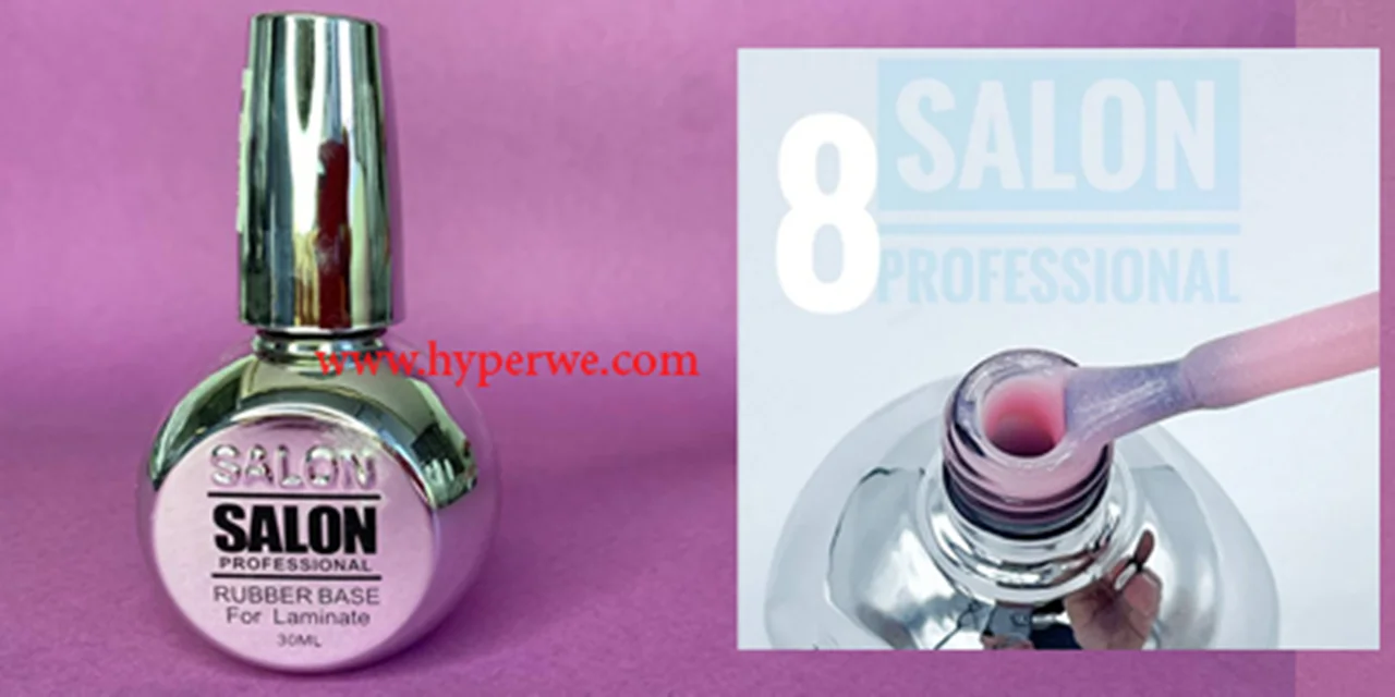 RUBBER BASE SALON - لمینت ناخن سالن شماره 8